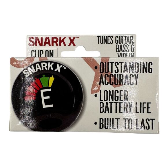 Snark X Clip-On Chromatic Tuner For Guitar, Bass, and Violin - Picture 3 of 5